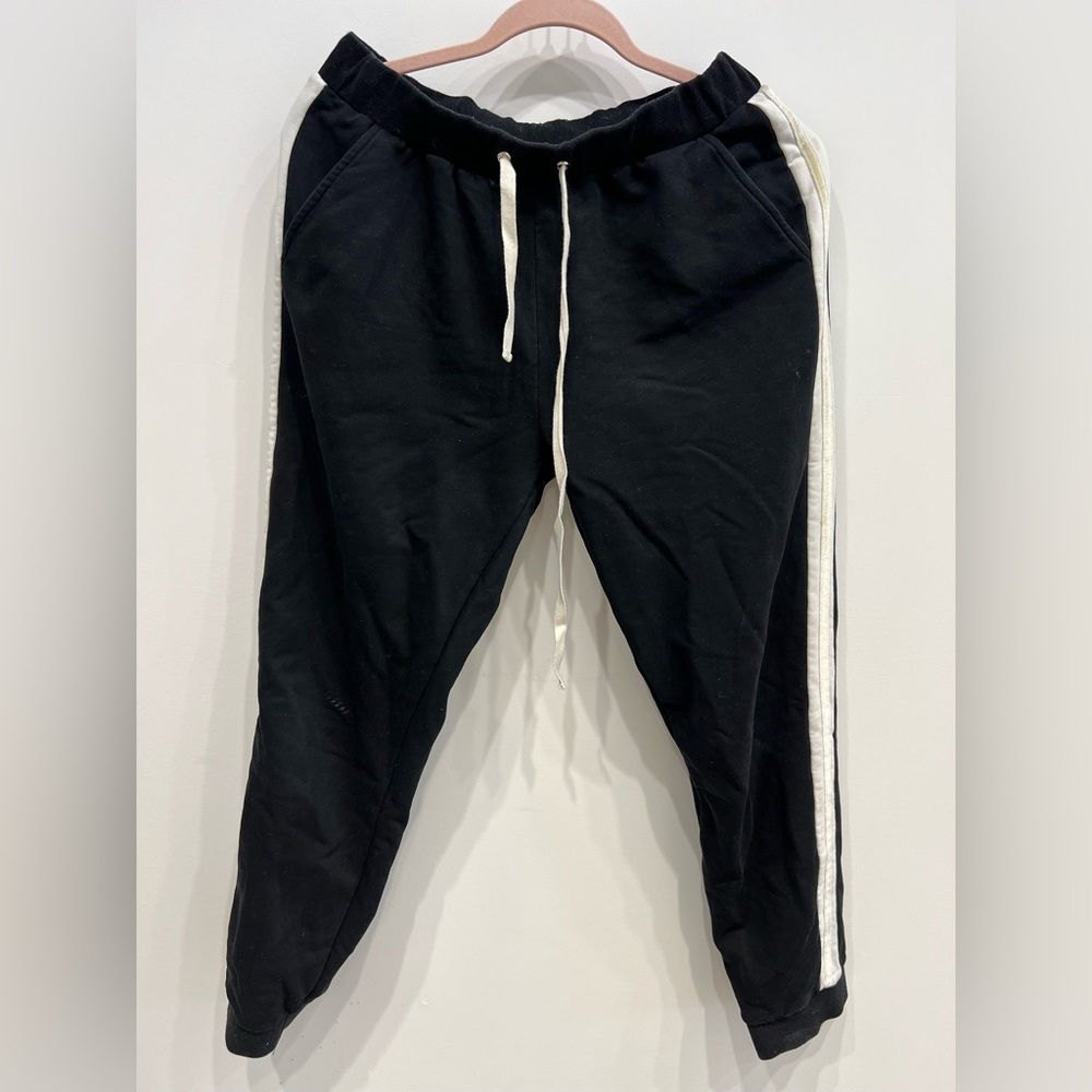 HONEY BELLE Black Joggers with Draw String